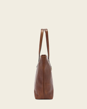 Beatrice Earth - Leather Work Tote