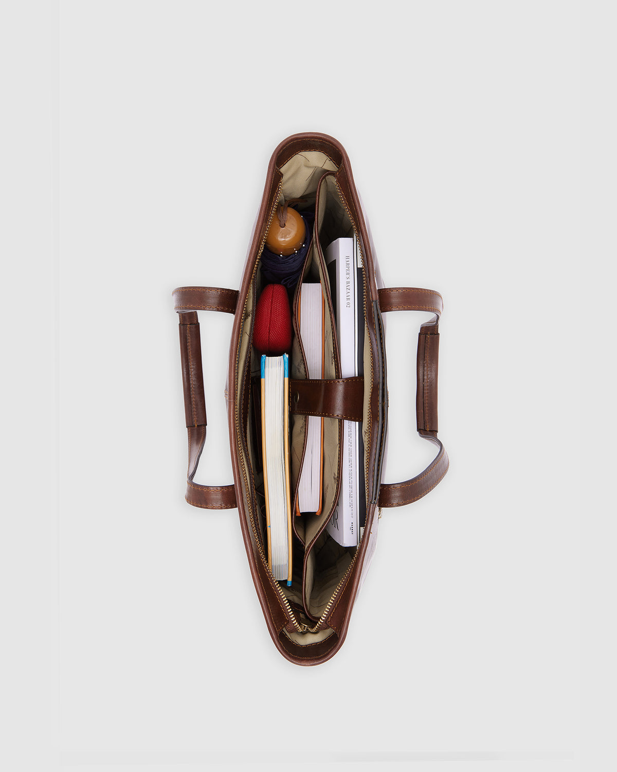 Beatrice Terra - Leather Work Tote