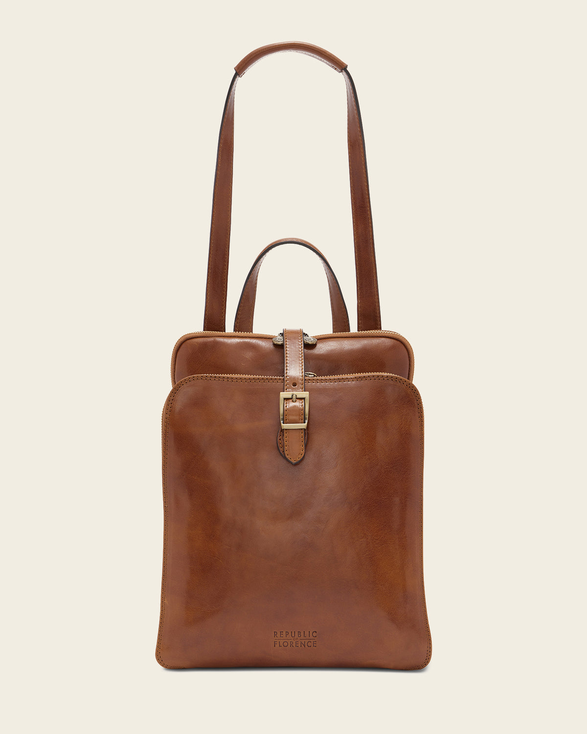 Emma Honey - 3-in-1 Convertible Leather Backpack