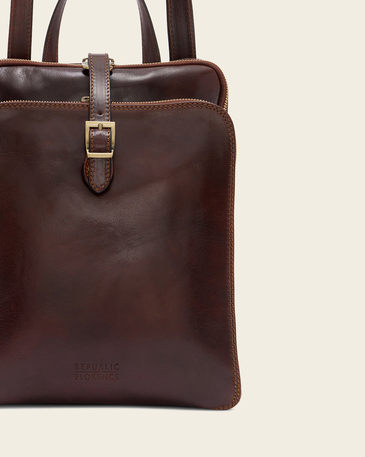 Emma Terra - 3-in-1 Convertible Leather Backpack