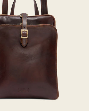 Emma Terra - 3-in-1 Convertible Leather Backpack