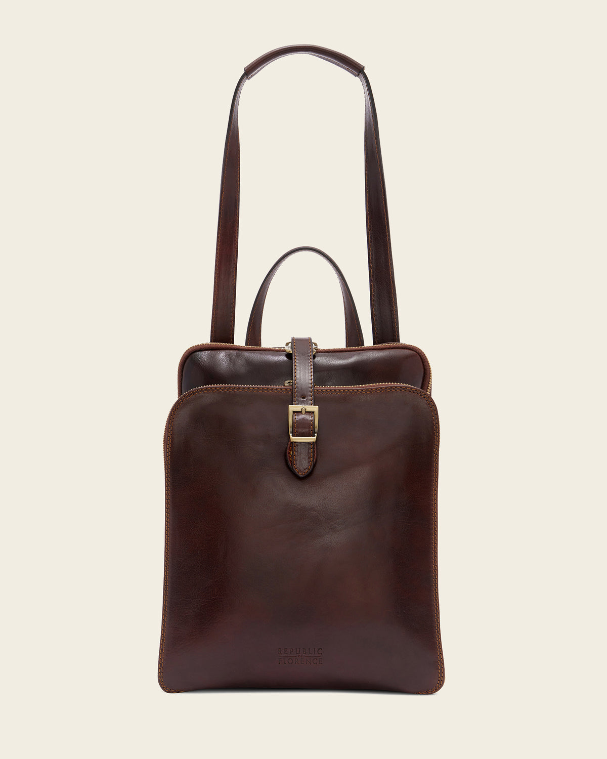 Emma Terra - 3-in-1 Convertible Leather Backpack