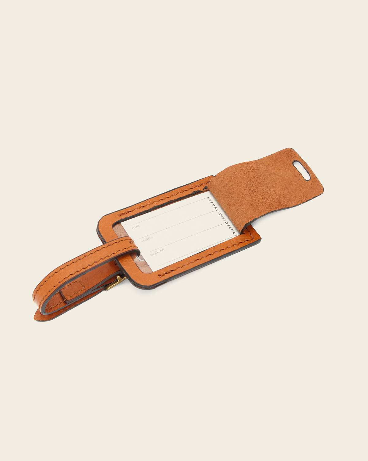 Tag Cuoio - Leather Travel Tag