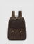 Salvador Matt Chocolate - Leather Backpack