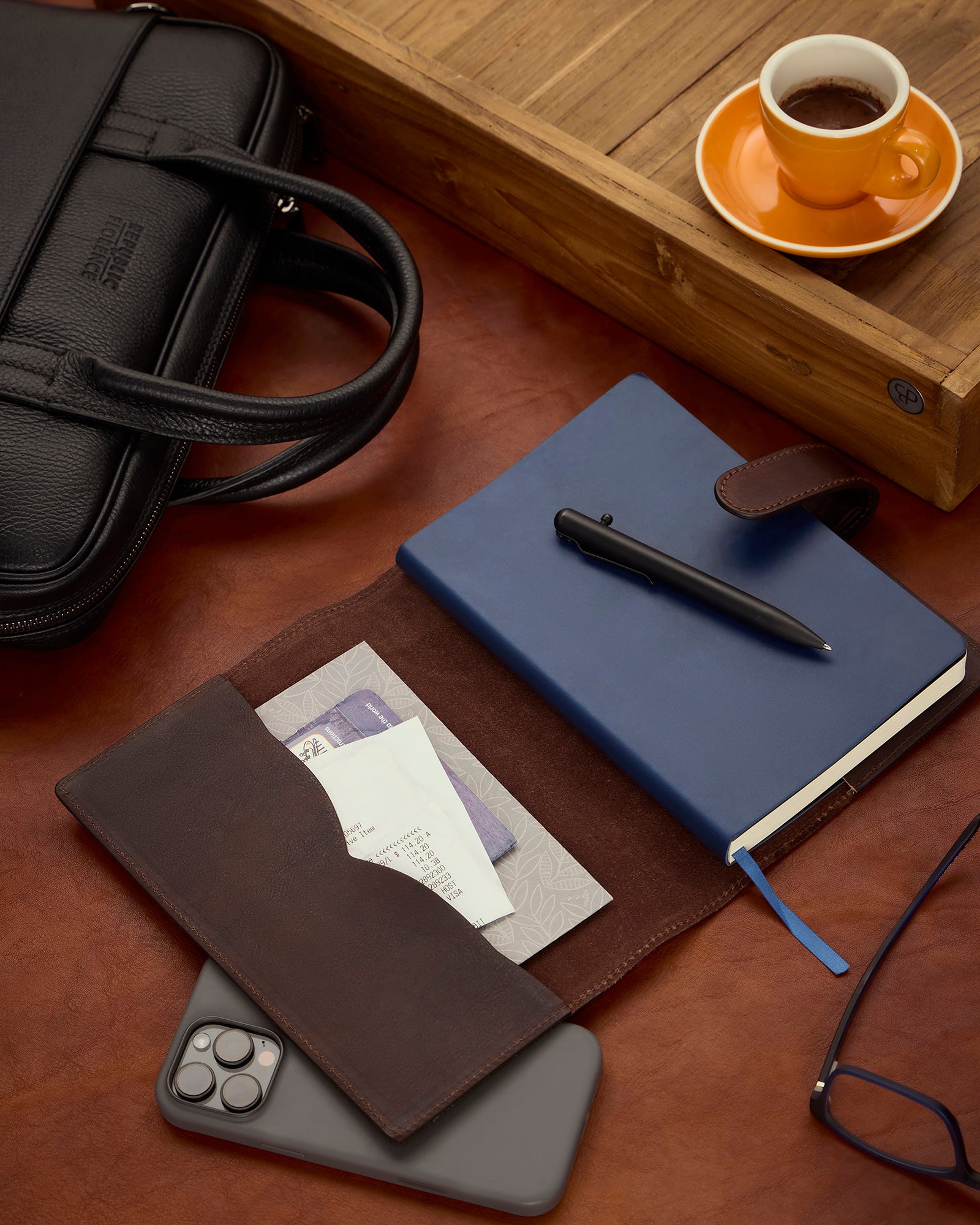 Journal A5 Forest - Leather Notebook