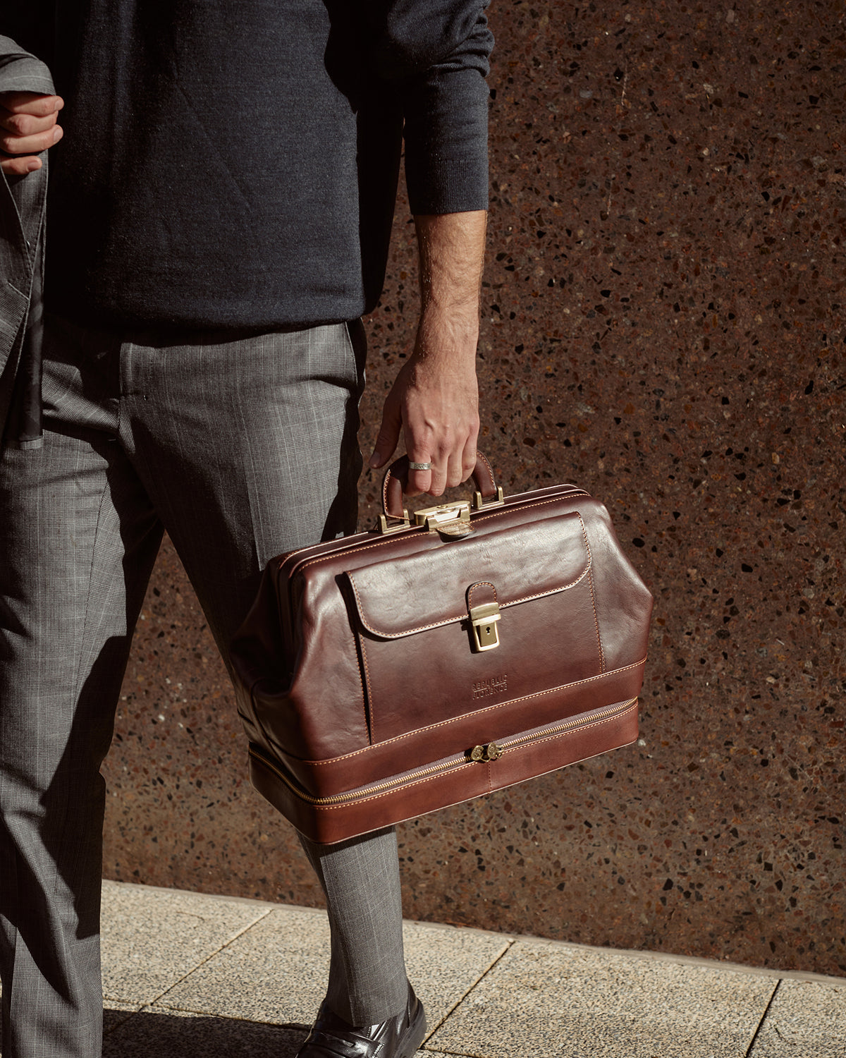 Hippocrates Terra - Leather Doctor Bag