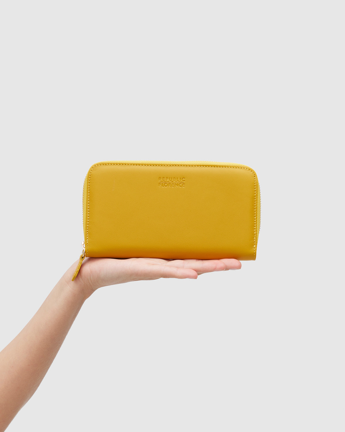 Woman YELLOW T Timeless Wallet in Leather XAWTSVBS400RORPZG414 | Tods