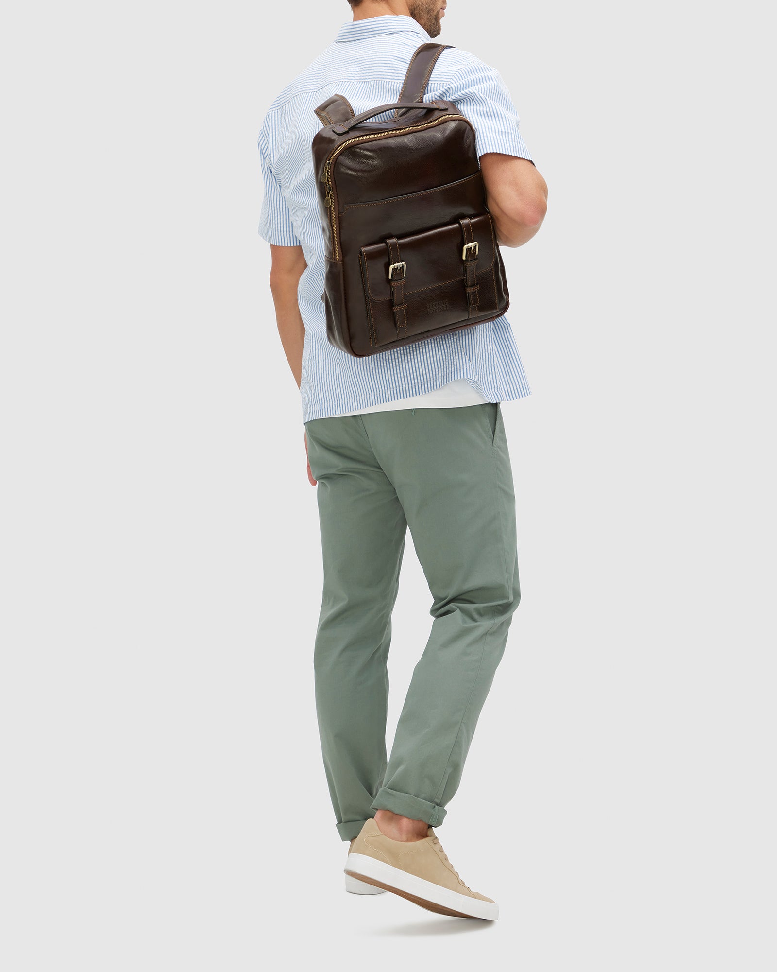Salvador Brown - Leather Backpack