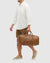Polo Medium Matt Tan - Leather Duffle Bag