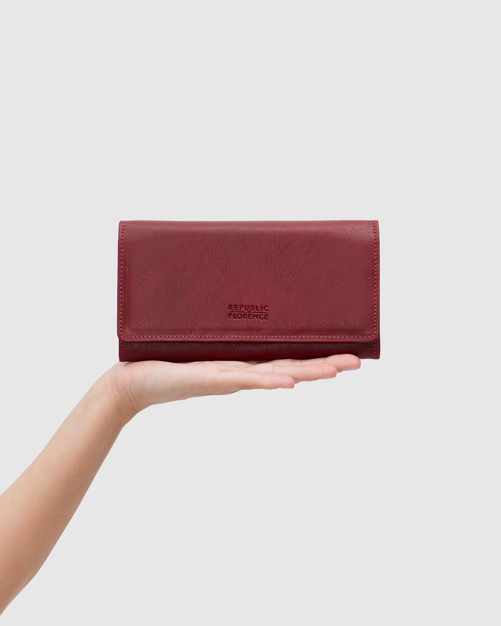 Carmen Red - Women Leather Wallet