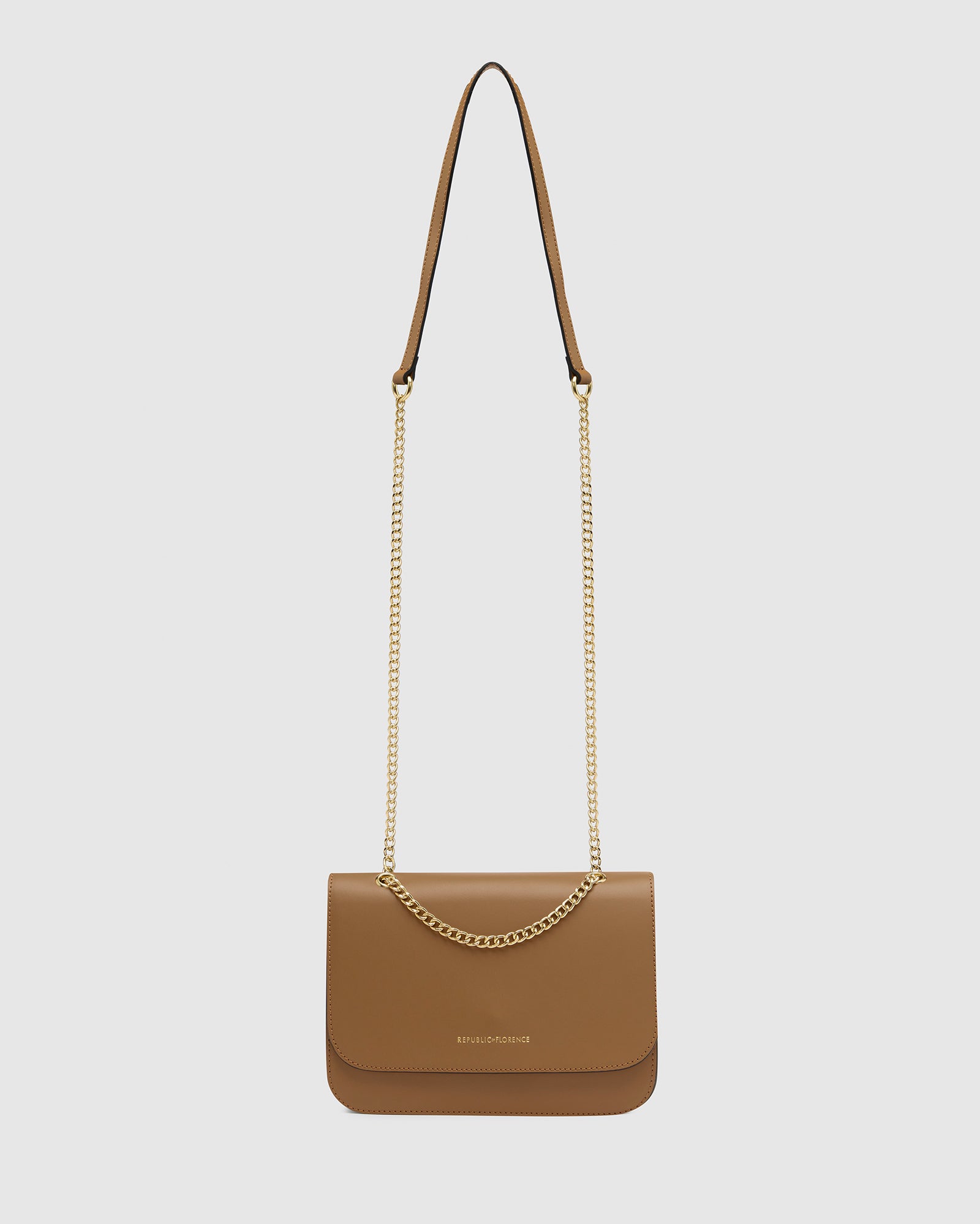 Linda Camel Crossbody