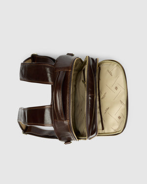 Belfast Espresso - Leather Backpack