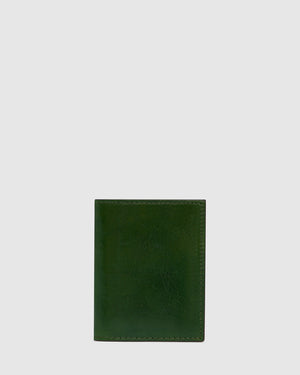 Vertical Forest - Leather Card Holder