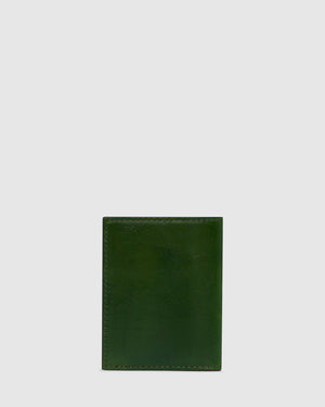 Vertical Forest - Leather Card Holder