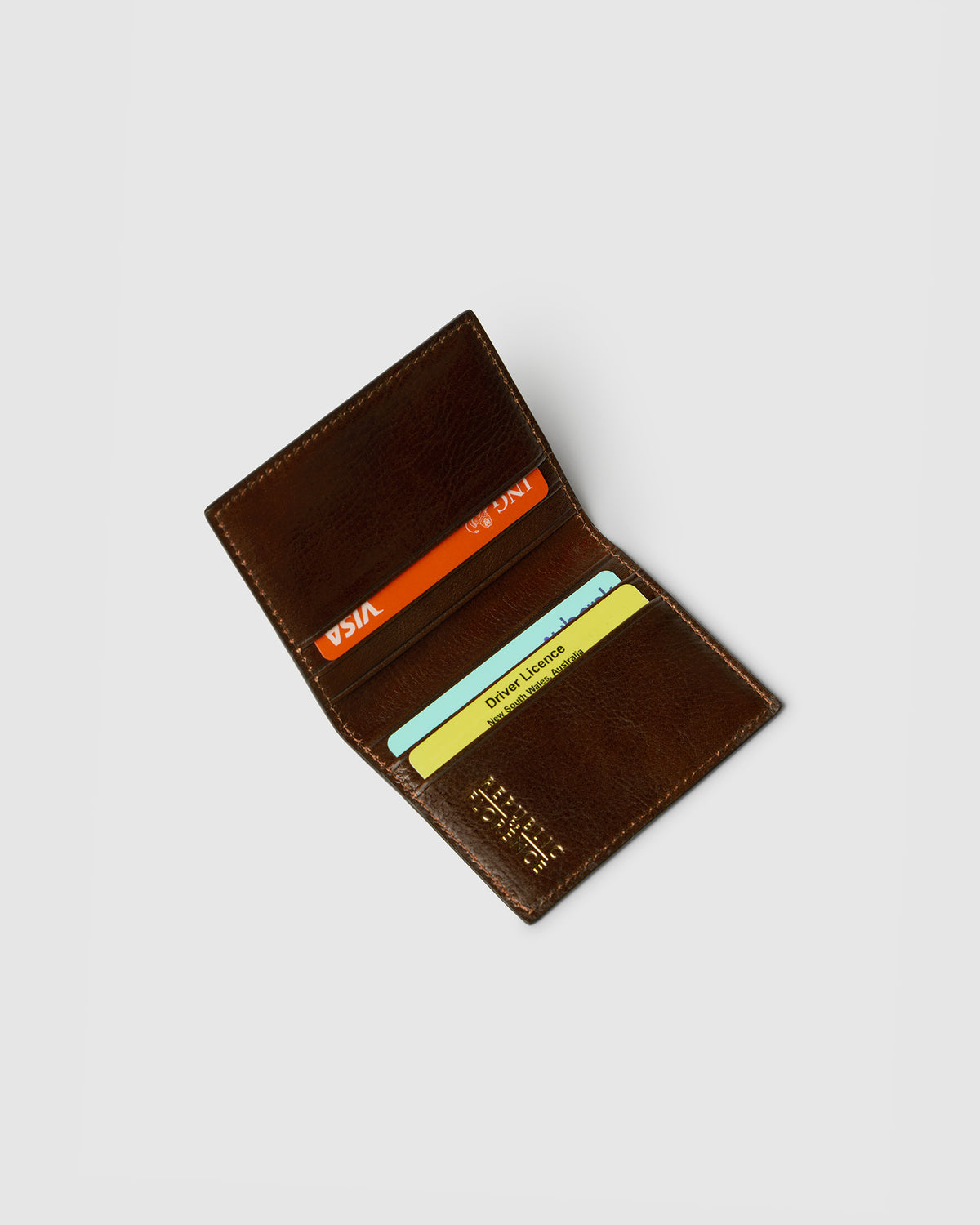 Vertical Terra - Leather Card Holder