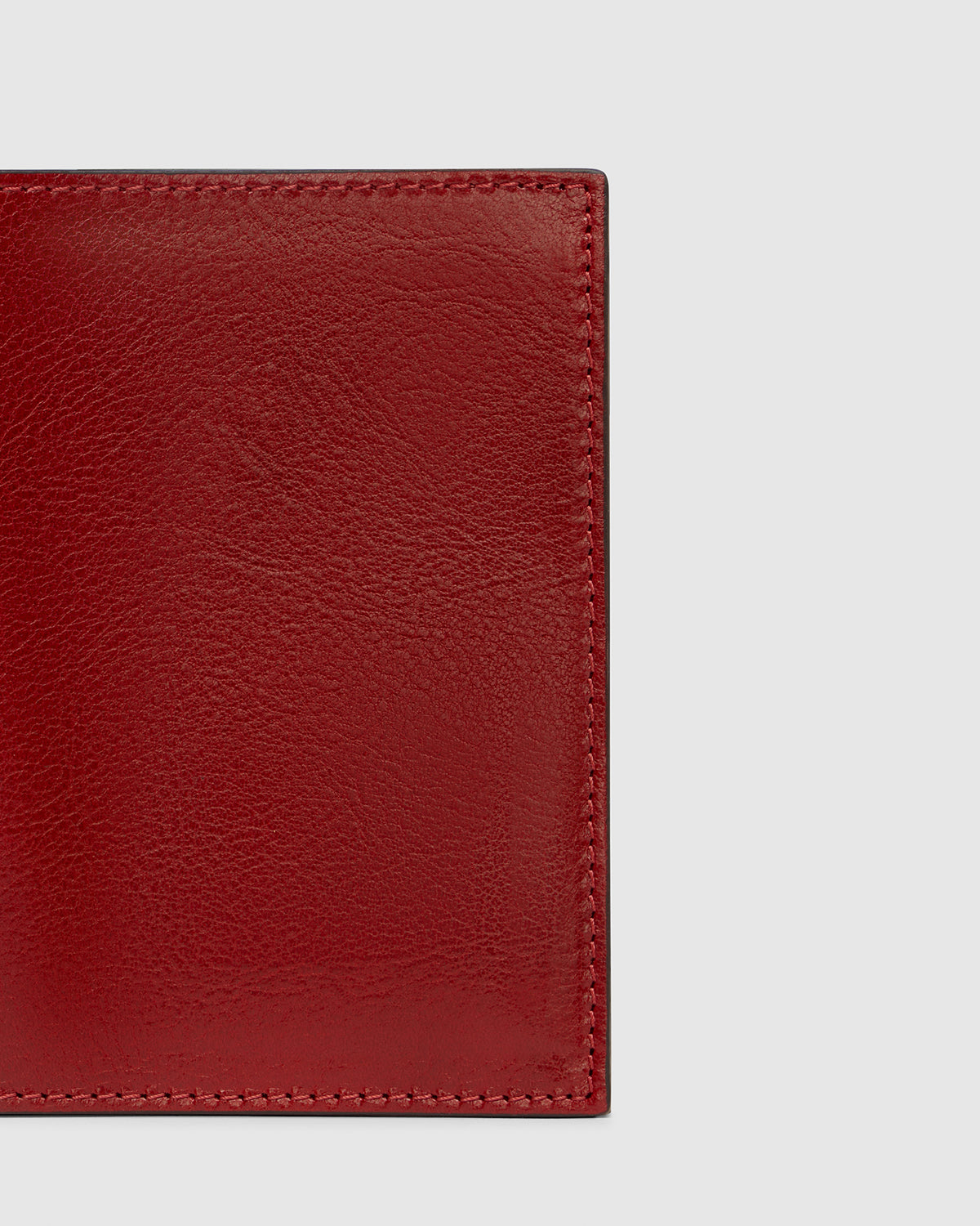 Passport Rosso - Leather Passport Cover