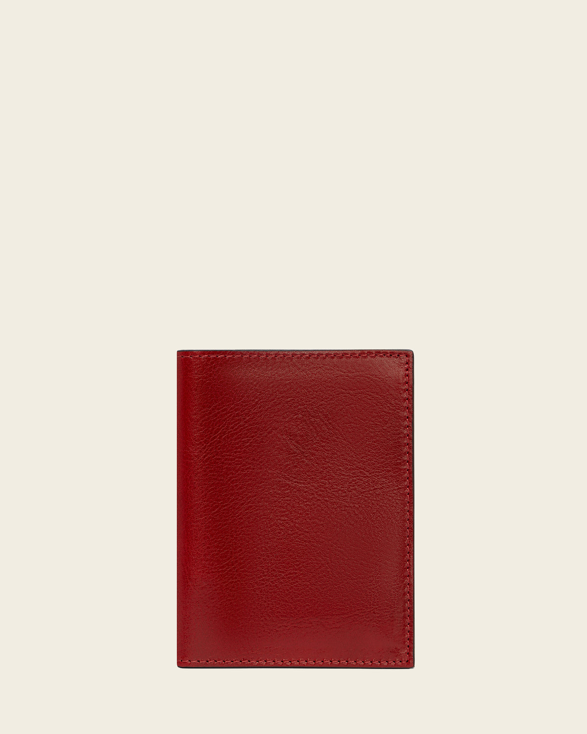 Passport Rosso - Leather Passport Cover