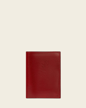 Passport Rosso - Leather Passport Cover