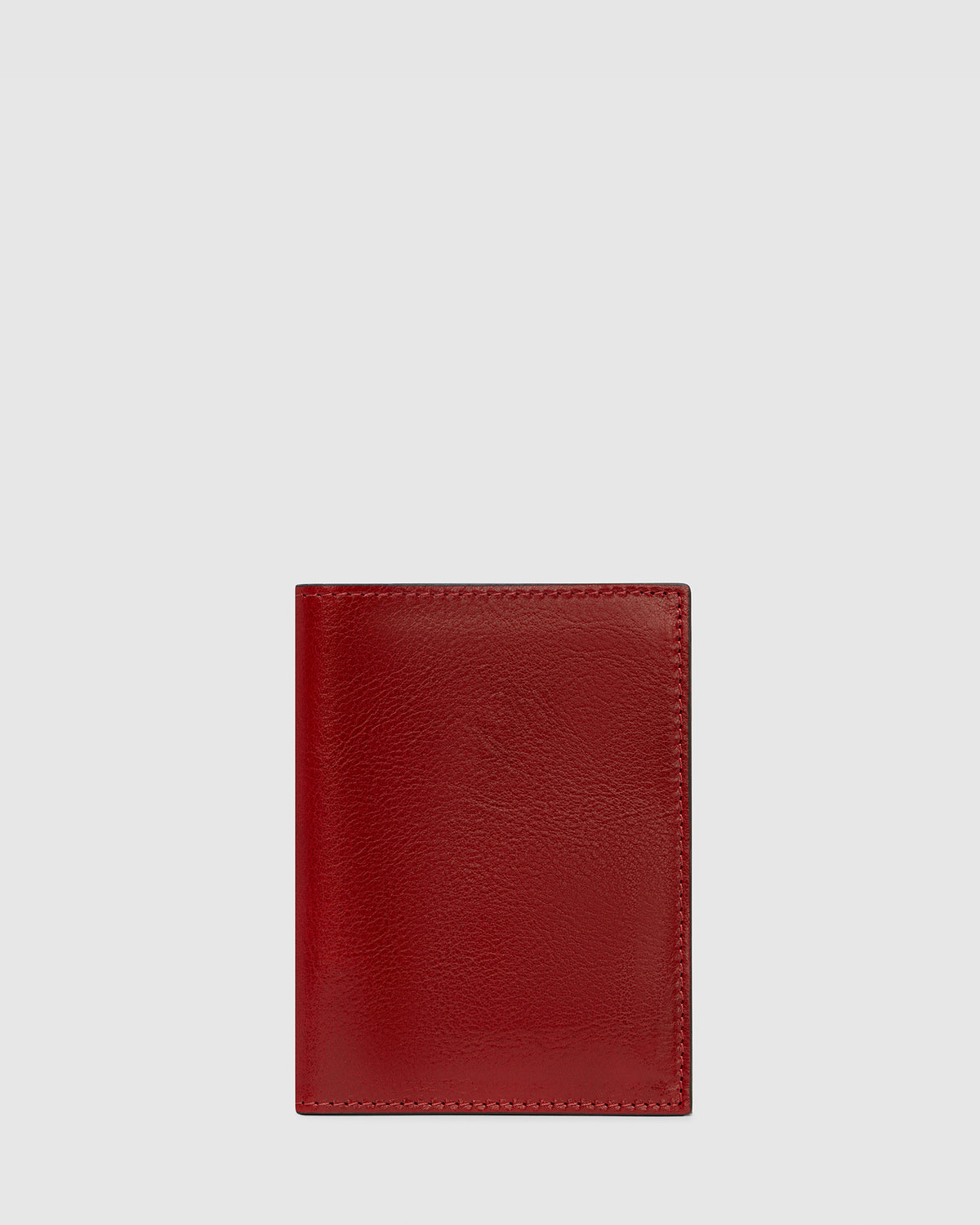 Passport Rosso - Leather Passport Cover