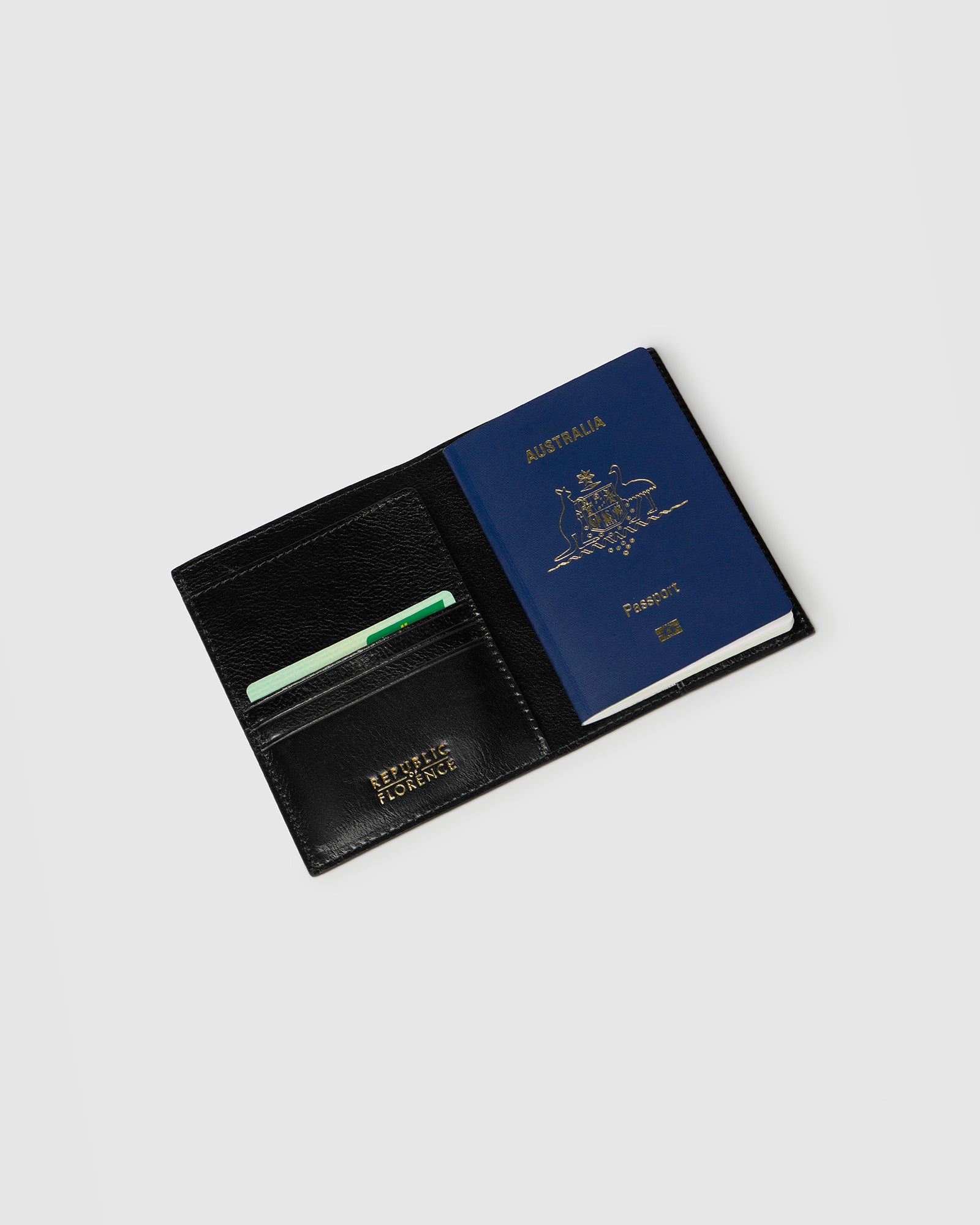 Passport Cover Black