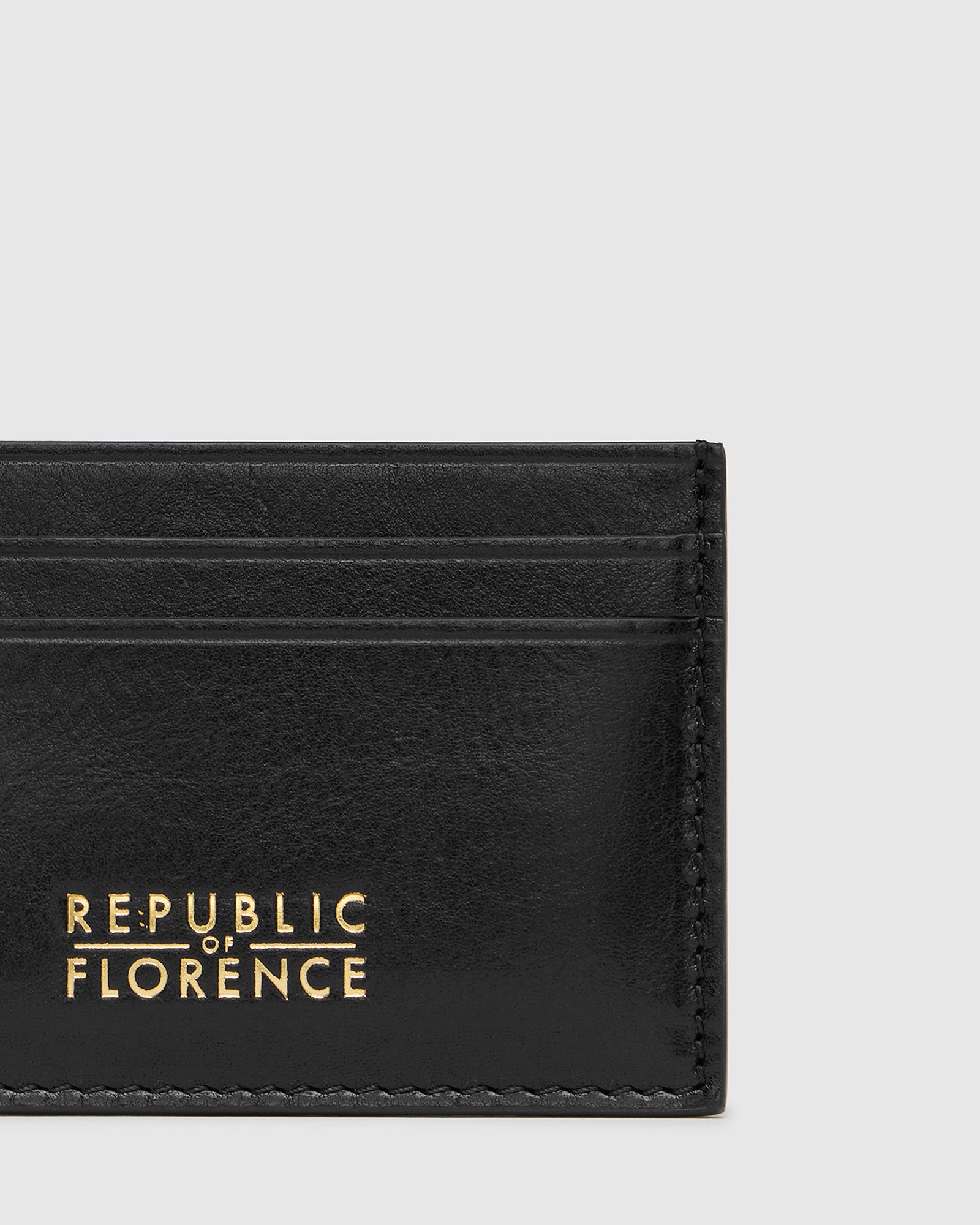 Slim Card Holder Black