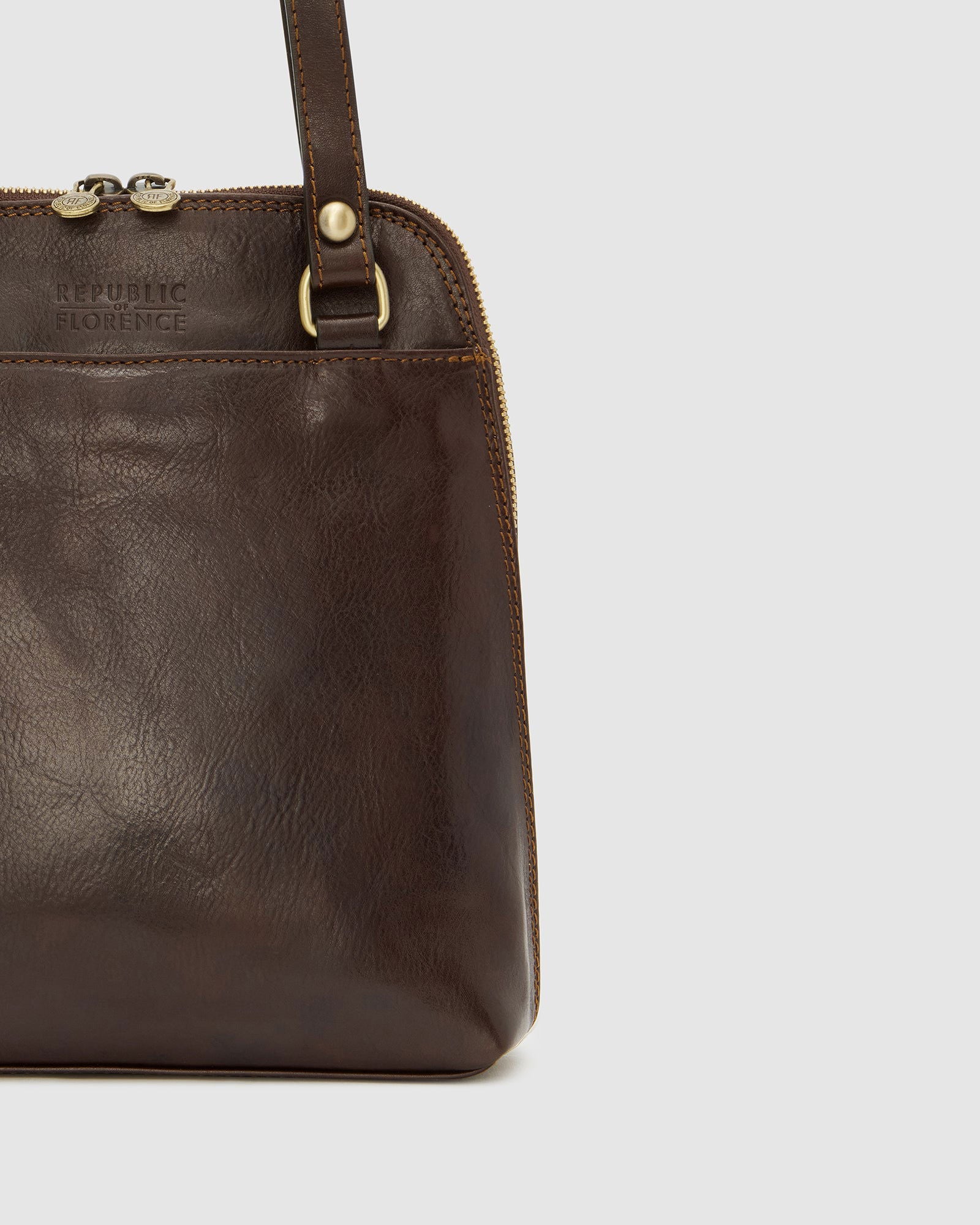 Ruby Brown - Backpack / Shoulder Bag - Republic of Florence