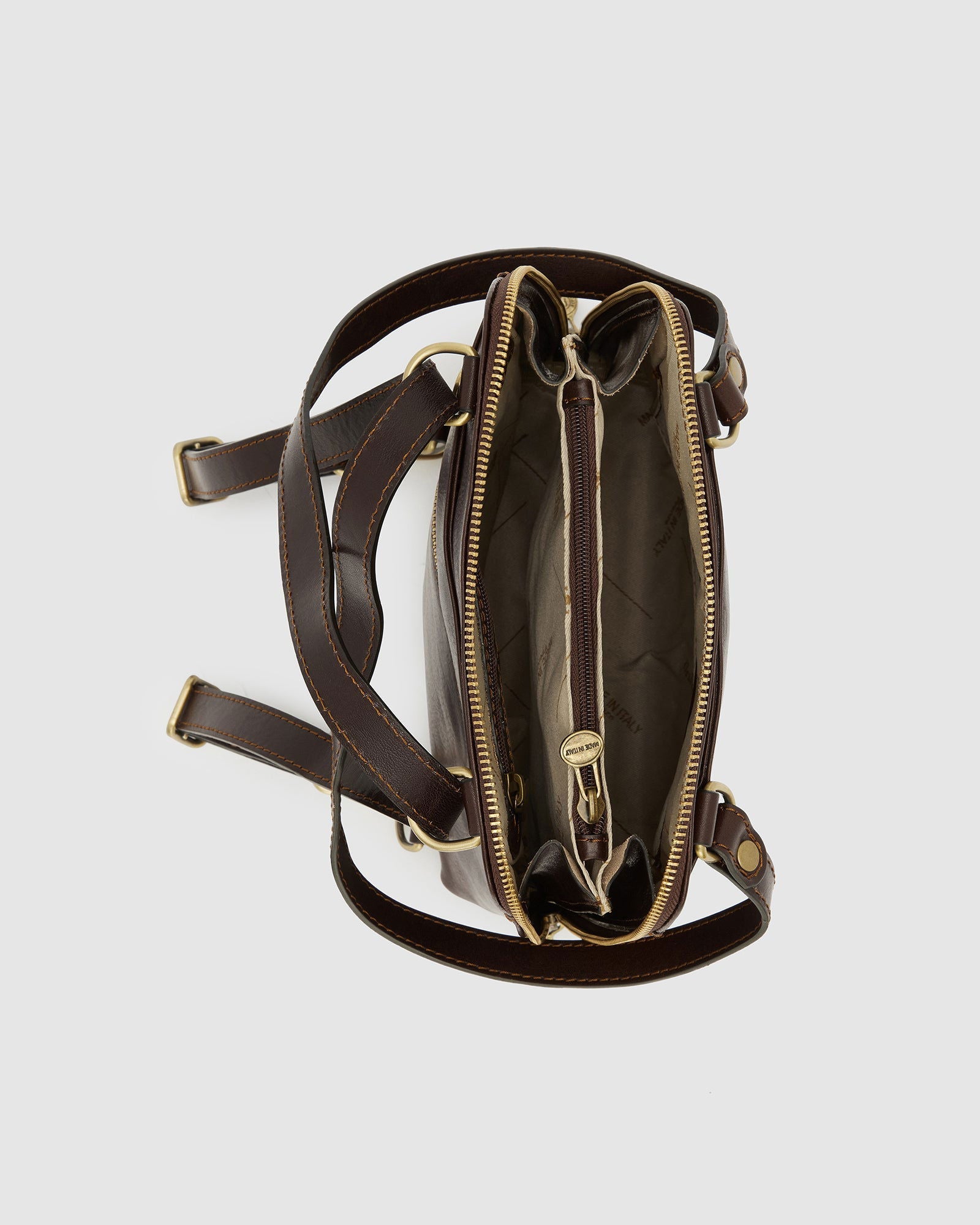 Ruby Brown - Backpack / Shoulder Bag - Republic of Florence