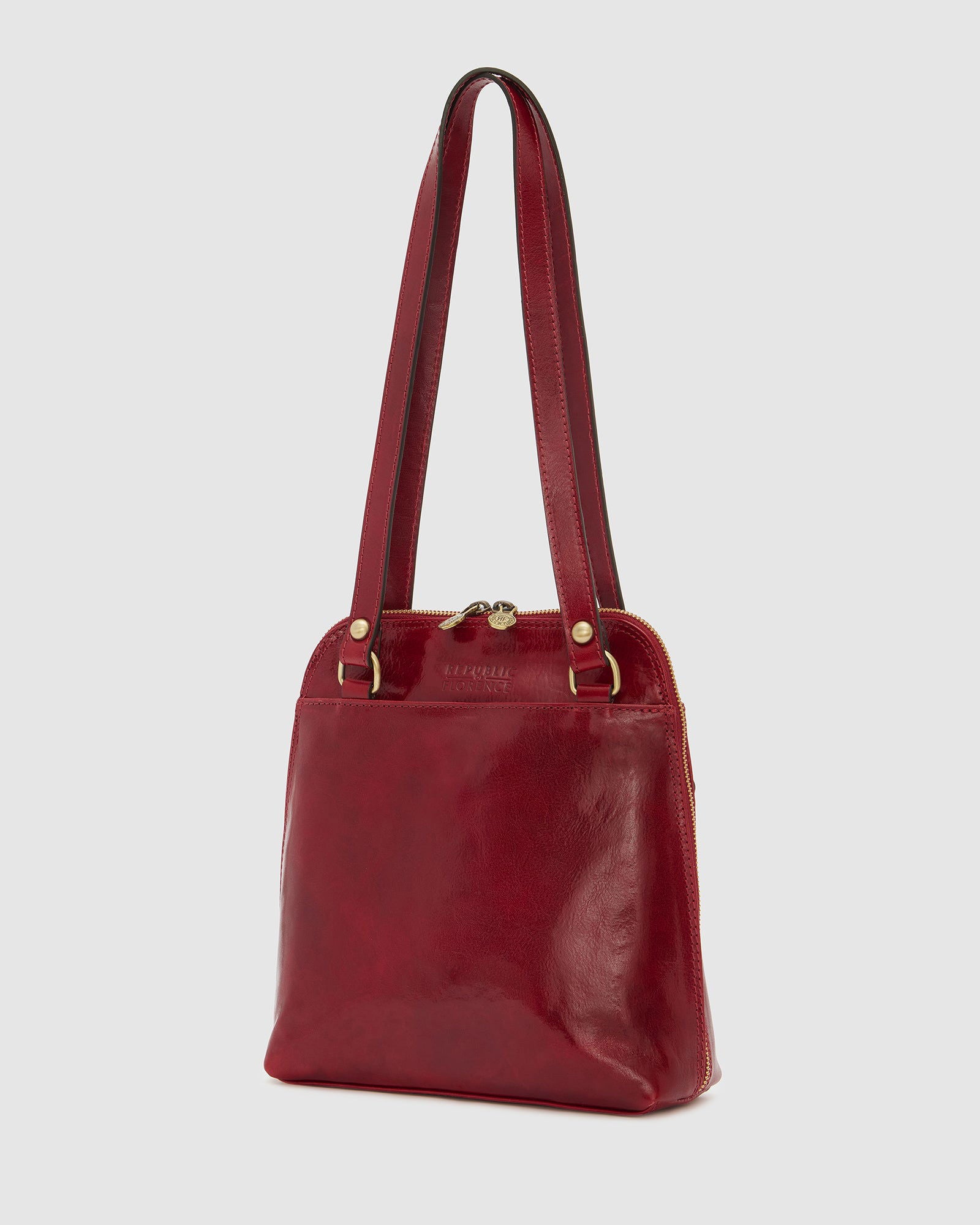 Ruby Red - Backpack / Shoulder Bag - Republic of Florence