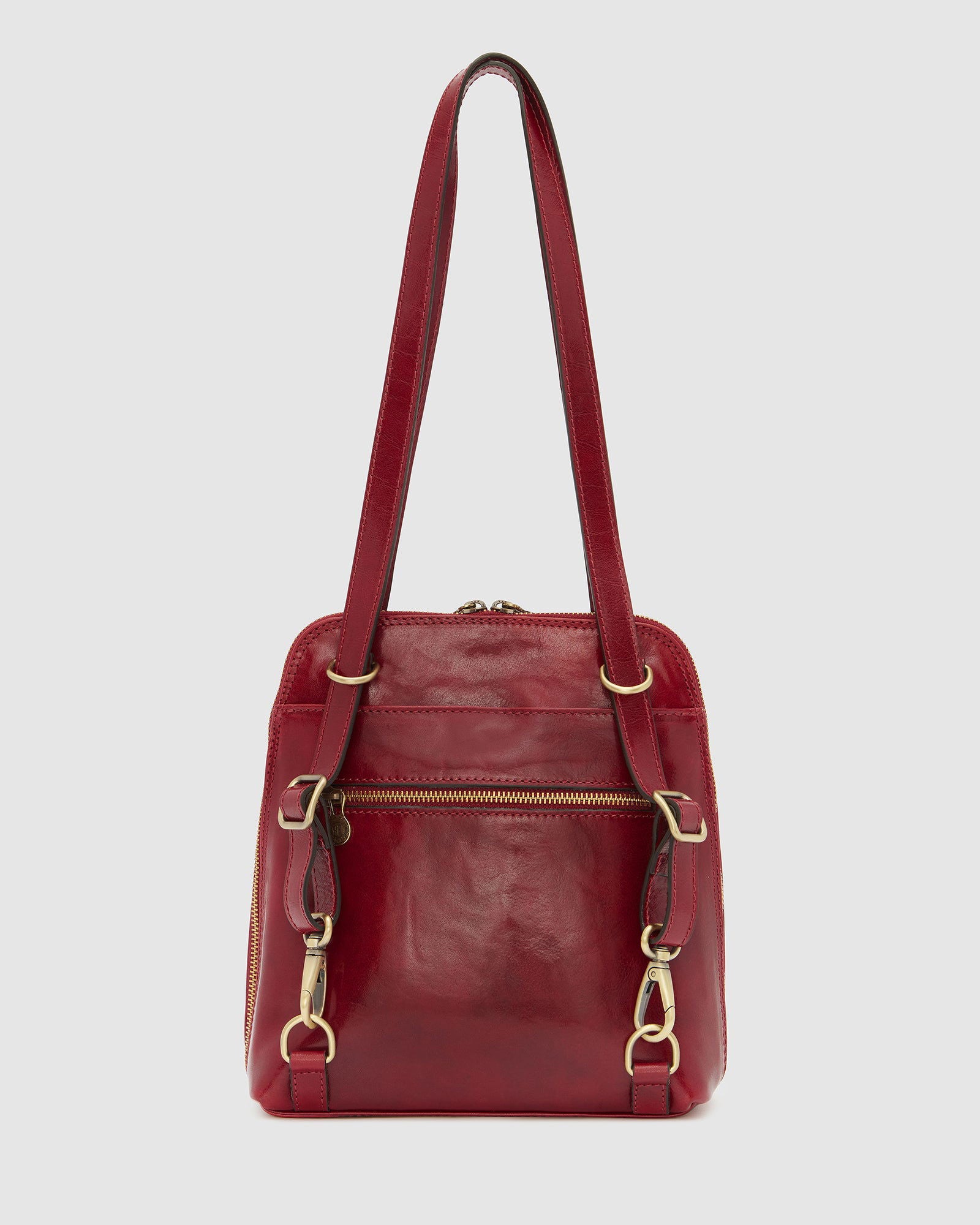 Ruby Red - Backpack / Shoulder Bag - Republic of Florence