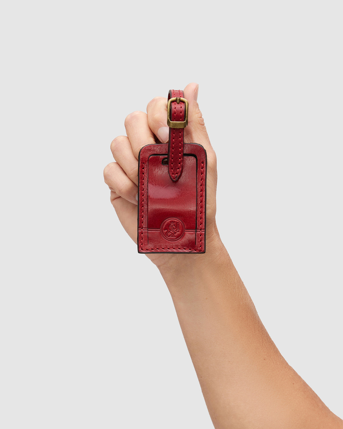 Tag Rosso - Leather Travel Tag