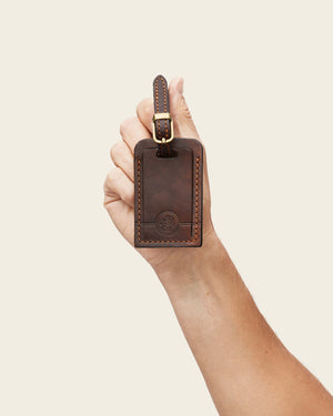 Tag Moro - Leather Travel Tag