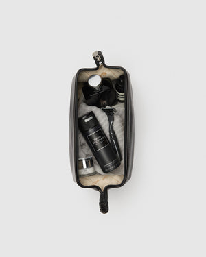 The Grand Dopp Kit Black - toilet bag - Republic of Florence
