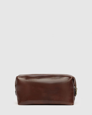 The Grand Dopp Kit Brown - toiletry bag - Republic of Florence