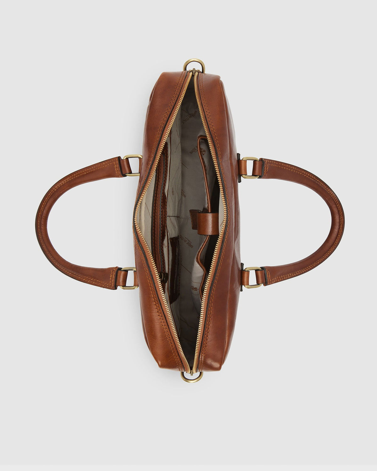 Tokyo Tan - Slim Leather Briefcase - Republic of Florence