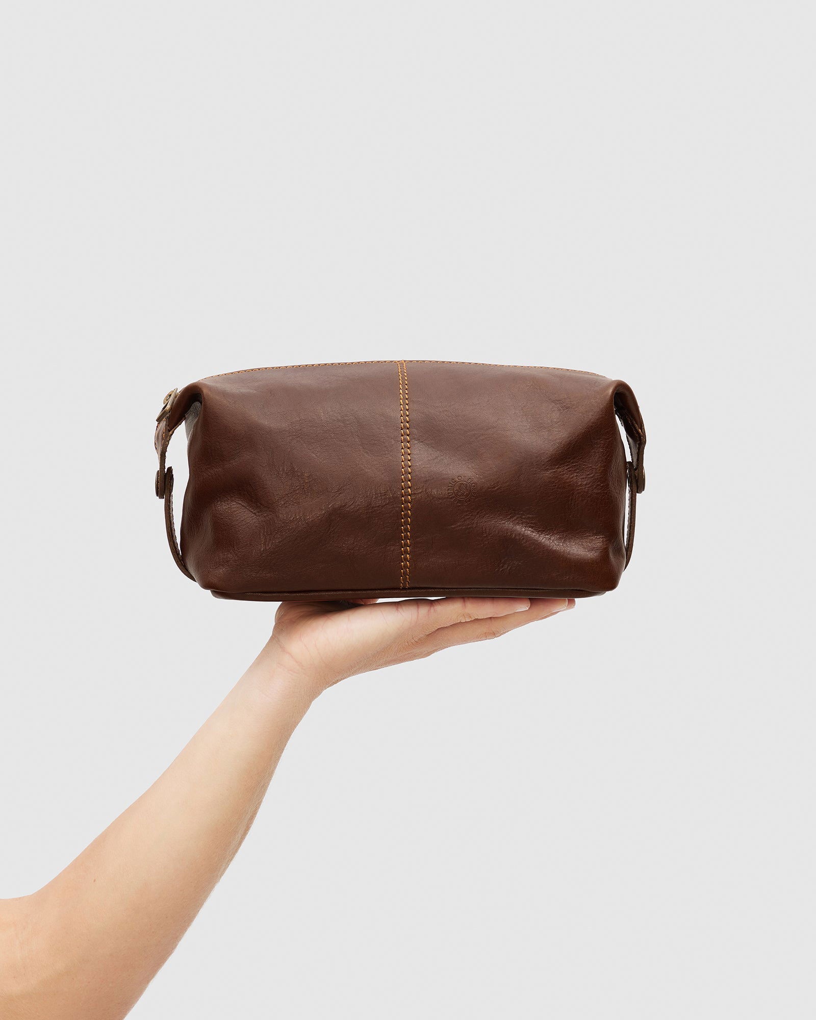 Tre Dopp Kit Matt Brown  - toilet bag - Republic of Florence