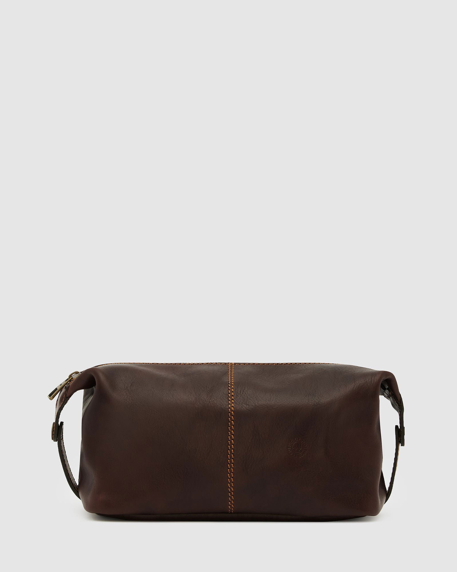 Tre Dopp Kit Matt Chocolate - toilet bag - Republic of Florence