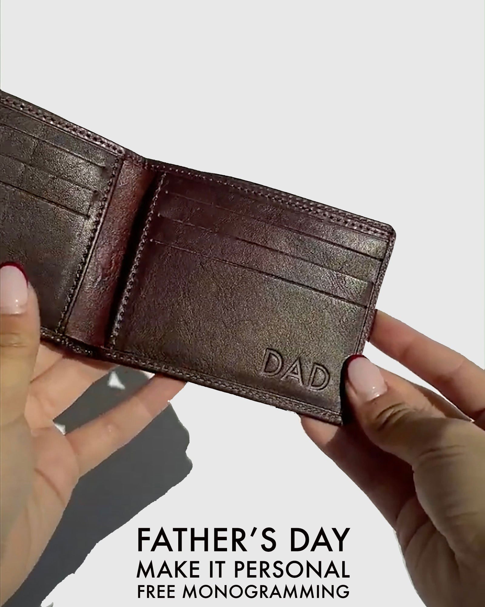 Verdi Chocolate - Vertical Bifold Nappa Leather Wallet - Republic of Florence