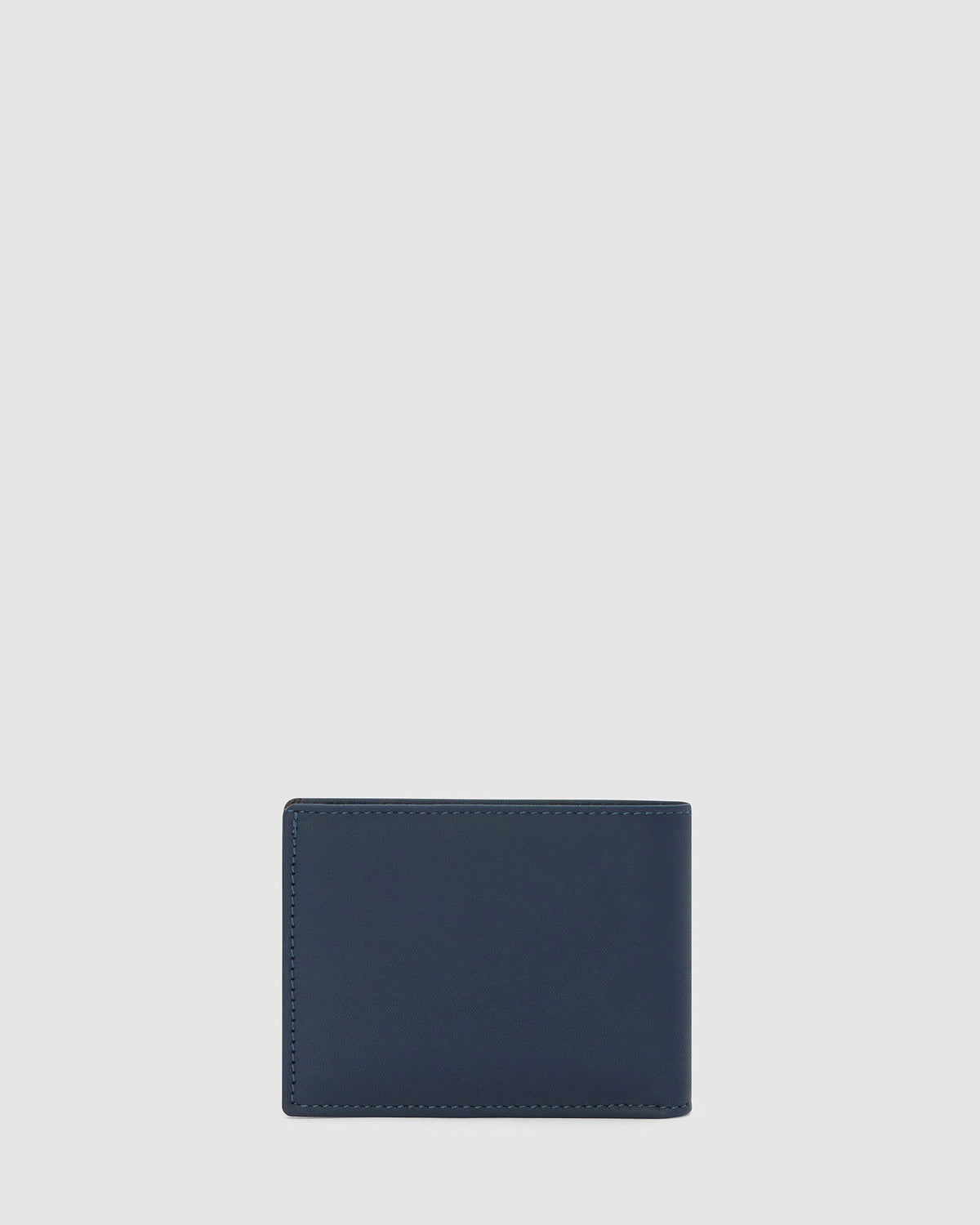 Vivaldi Blue  - Small Bifold Nappa Leather Wallet - Republic of Florence