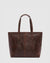 Beatrice Brown - Leather Tote / Work Bag - Republic of Florence