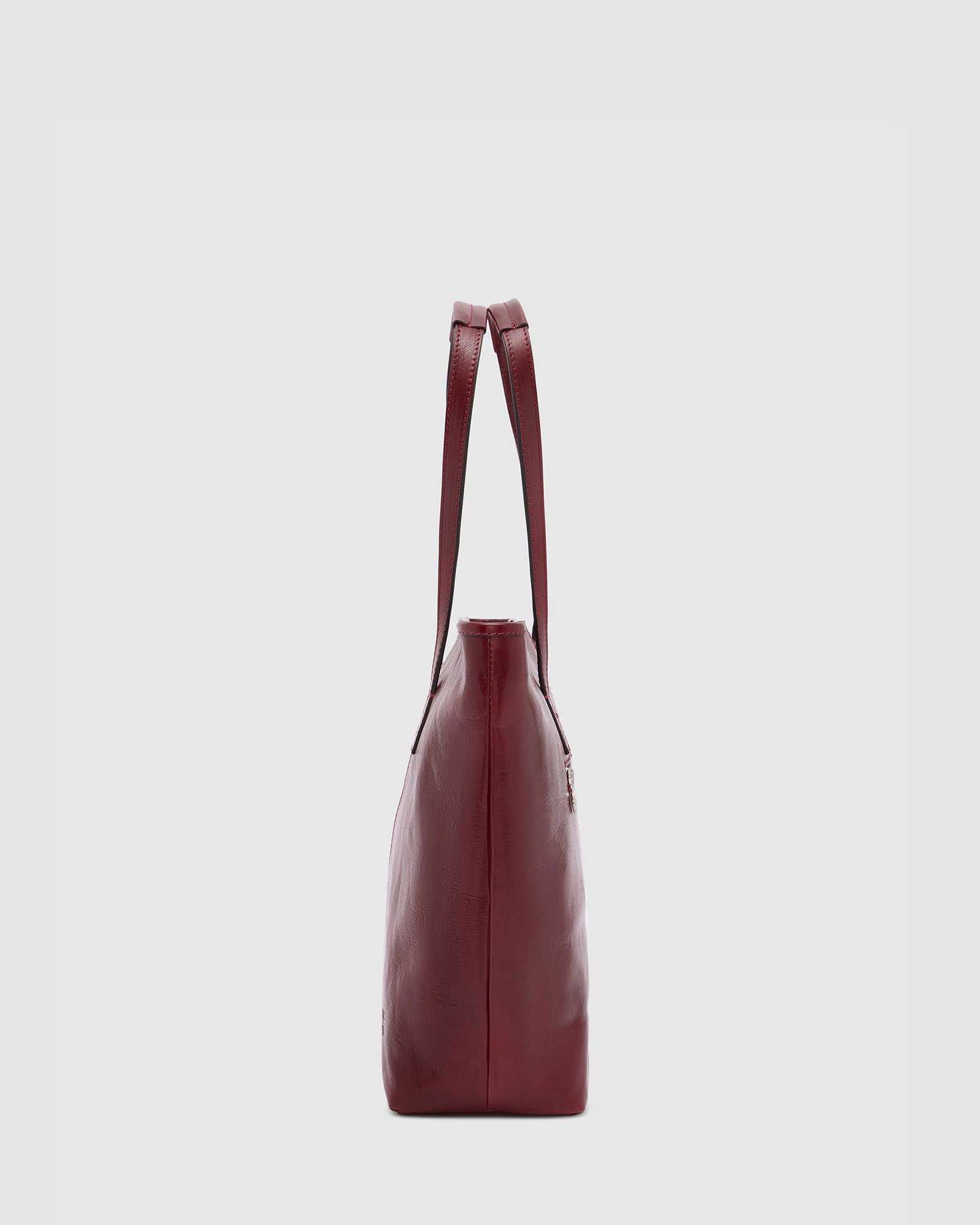 Beatrice Red - Leather Tote / Work Bag - Republic of Florence