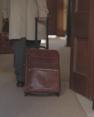 Kino Earth - Wheeled Leather Trolley Case