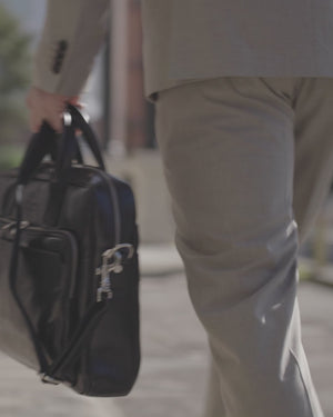Pretoria Espresso - 15" Leather Laptop Briefcase