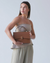 Francesca Milk  - Leather Tote Bag