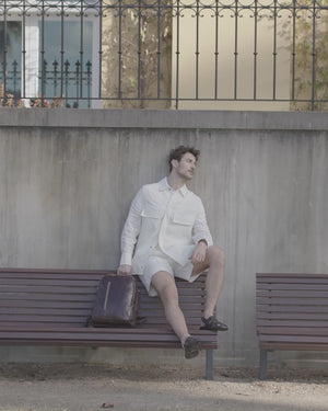 Belfast Espresso - Leather Backpack