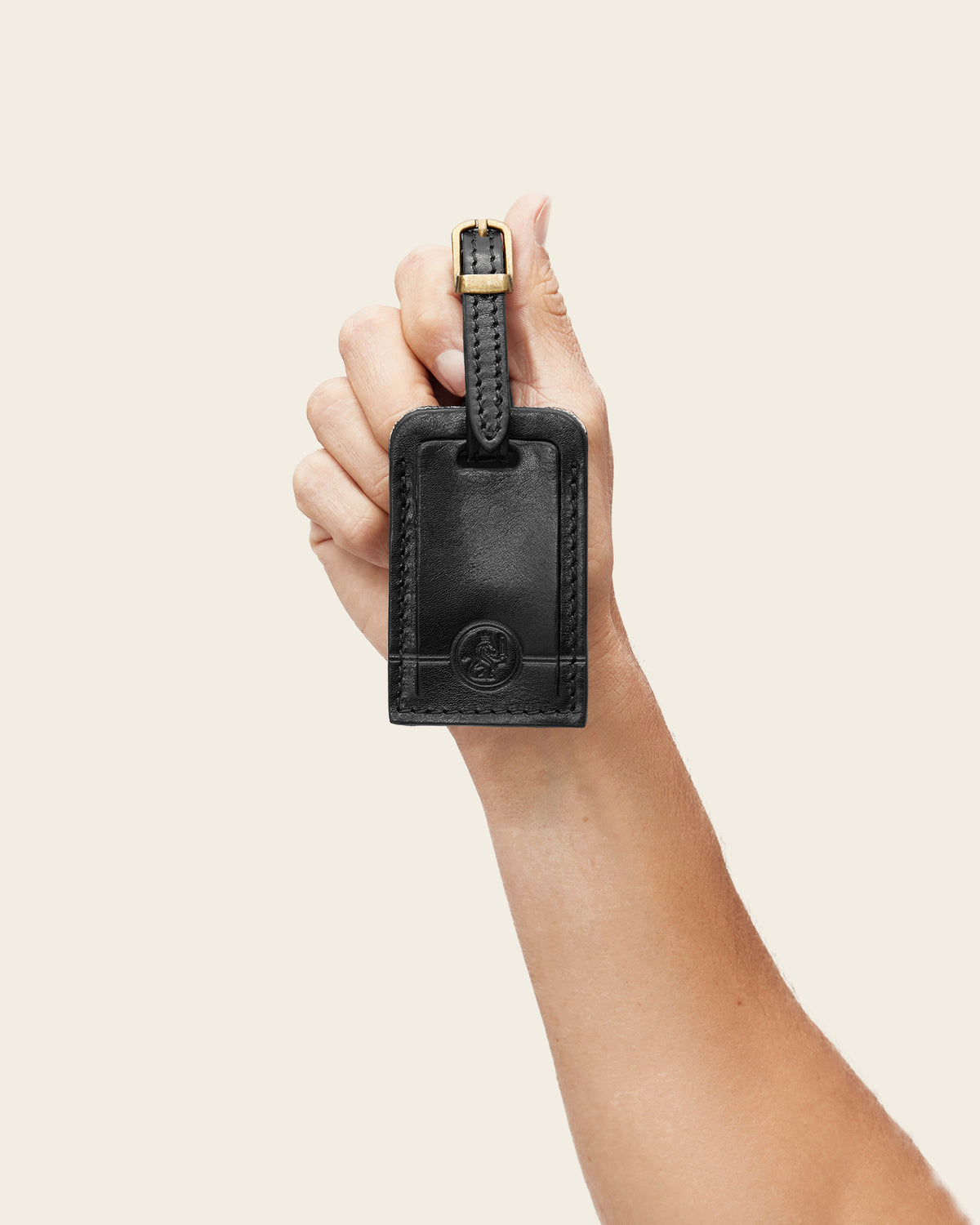 Tag Jet - Leather Travel Tag
