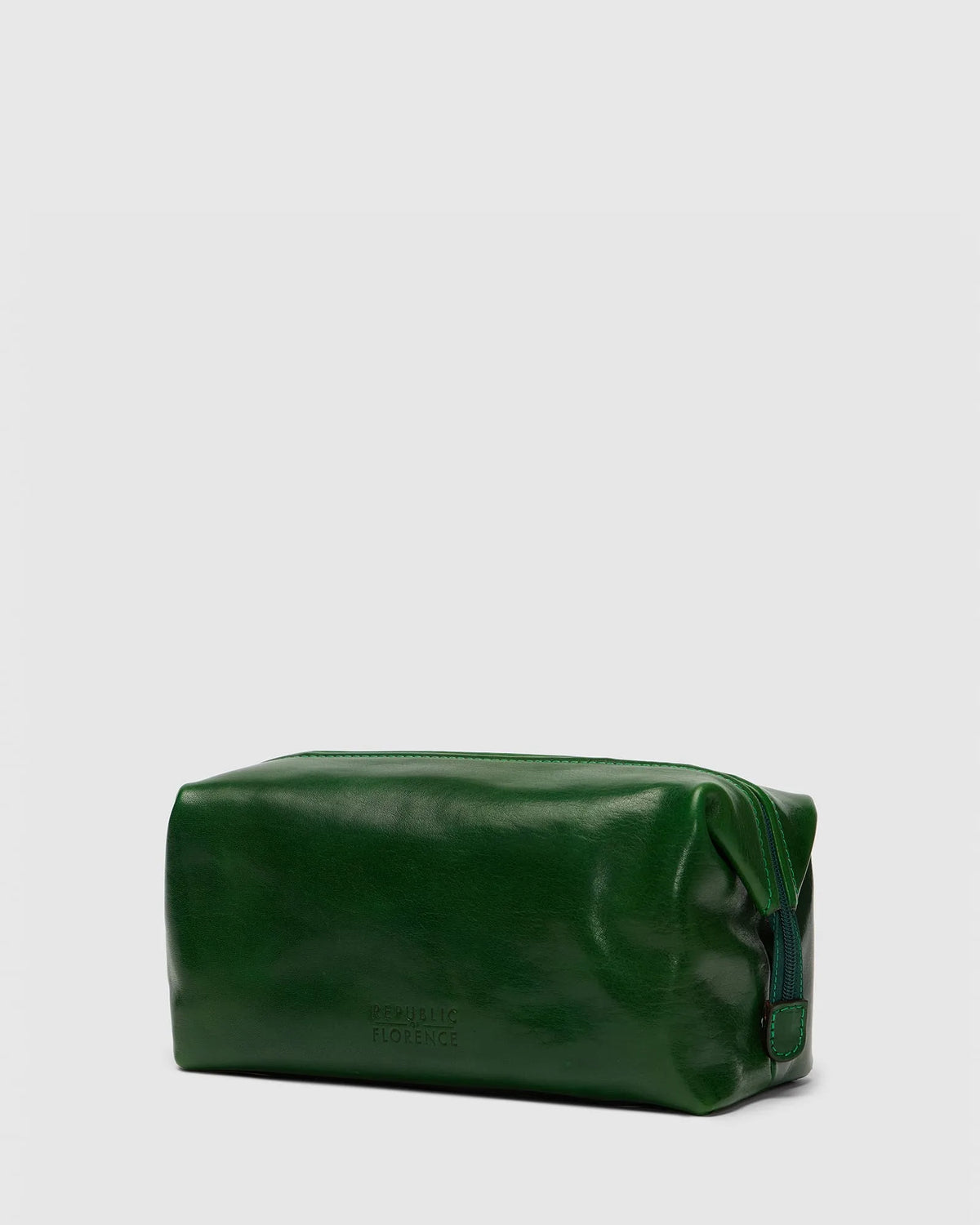 Grand Dopp Kit Forest - Leather Toiletry Bag